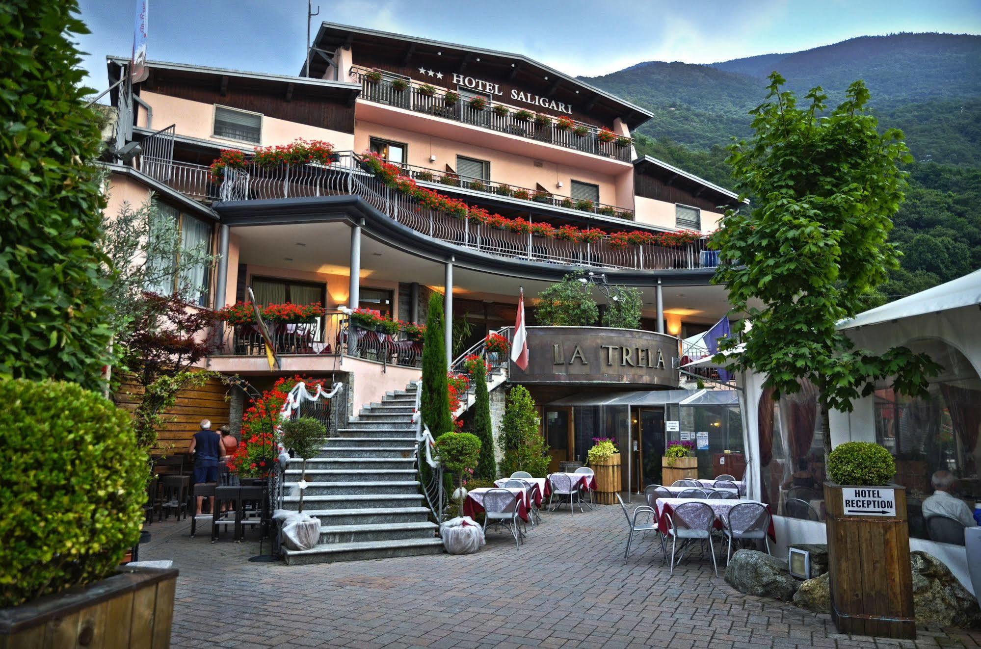 Hotel Saligari Verceia Kültér fotó